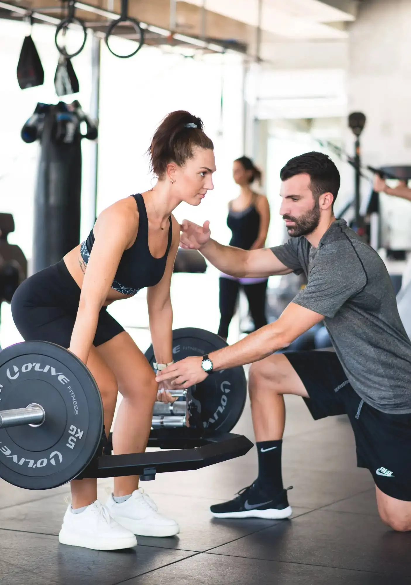 Compact training equipment arranged for short sessions